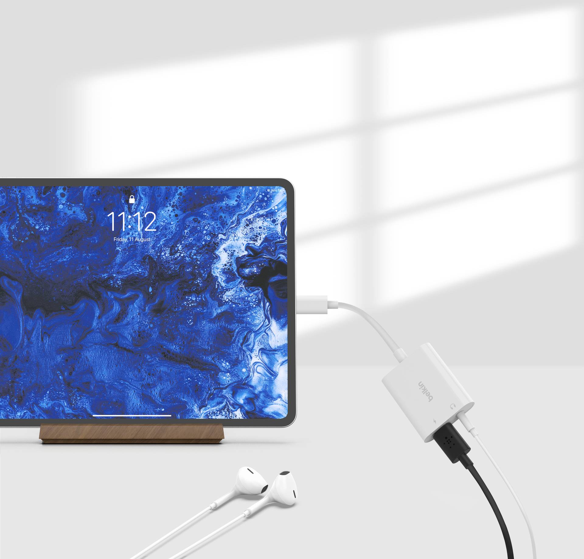 Belkin RockStar USB-Hub Weiß