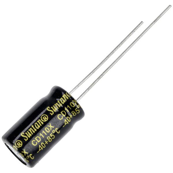 Suntan TS13DE1J101MSB040R Elektrolyt-Kondensator 3.5 mm 100 µF 63 V 20 % (L x B) 14 mm x 8 mm