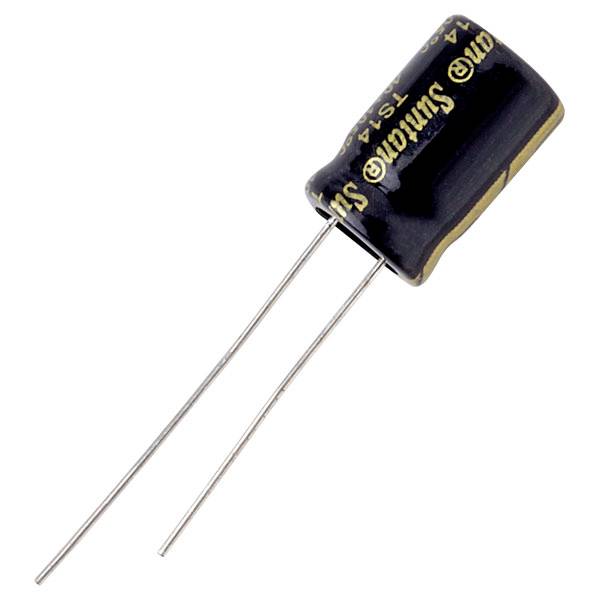 Suntan TS14011E221MSB040R Elektrolyt-Kondensator 3.5 mm 220 µF 25 V 20 % (L x B) 12 mm x 8 mm