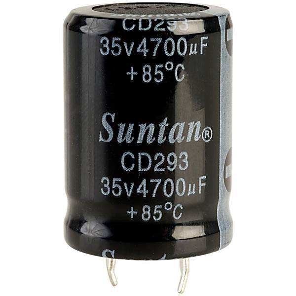 Suntan TS13DP1V472MSB0D0R Elektrolyt-Kondensator 10mm 4700 µF 35V 20% (Ø x H) 22mm x 30mm 1St.