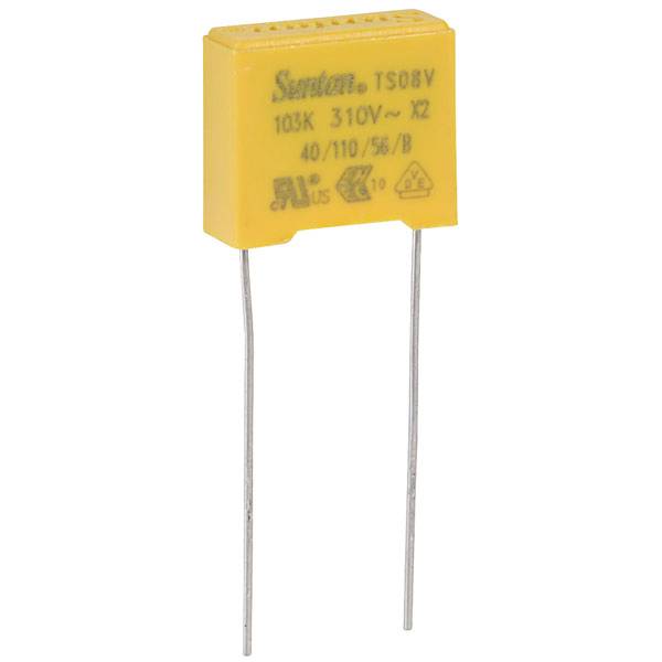 Suntan TS08V0A9103KBB0D0R Folienkondensator 0.01 µF 310V 10% 10mm (L x B) 11mm x 13mm