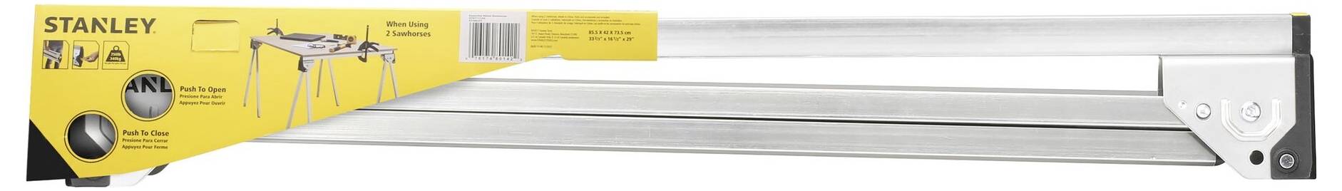 STANLEY STST81337-1 STST81337-1 Metall, Aluminium Arbeitsbock 450kg (B x H x T) 85.5 x 73.6 x 42.4cm 5.4kg 1St.