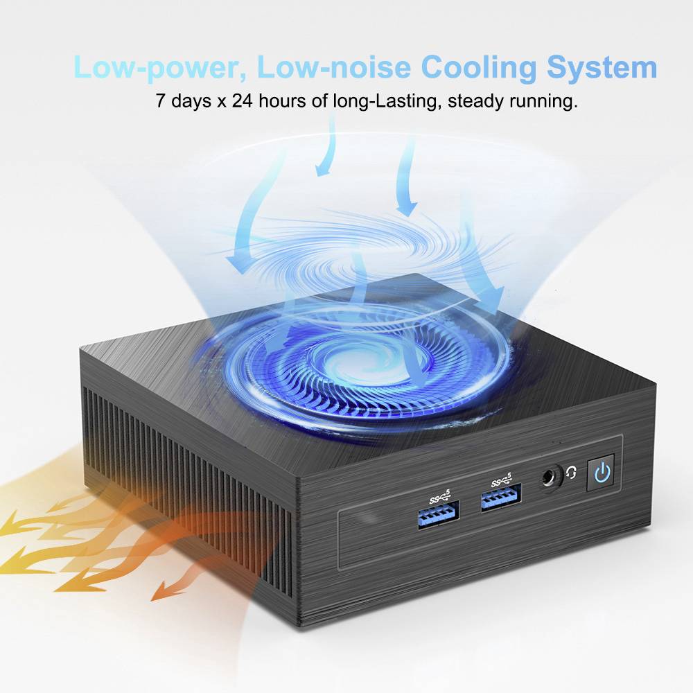 GEEKOM Mini PC LETSUNG Golite11 Intel® Celeron® N4020 6GB RAM 128GB SSD Intel Win 11 Pro