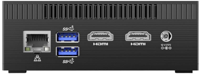 GEEKOM Mini PC LETSUNG Golite11 Intel® Celeron® N4020 6GB RAM 128GB SSD Intel Win 11 Pro