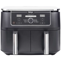 Ninja AF400EU Doppel-Fritteuse 9.5l 2470W Heißluft-Funktion Schwarz Ninja AF400EU Doppel-Fritteuse 9.5l 2470W Heißluft-Funktion Schwarz