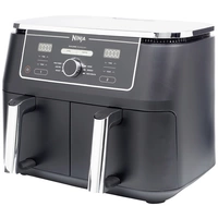 Ninja AF400EU Doppel-Fritteuse 9.5l 2470W Heißluft-Funktion Schwarz Ninja AF400EU Doppel-Fritteuse 9.5l 2470W Heißluft-Funktion Schwarz
