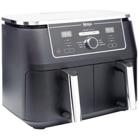 Ninja AF400EU Doppel-Fritteuse 9.5l 2470W Heißluft-Funktion Schwarz Ninja AF400EU Doppel-Fritteuse 9.5l 2470W Heißluft-Funktion Schwarz