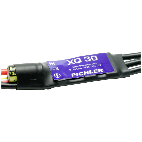 Pichler XQ+ 30 Slim Flugmodell Brushless Flugregler Belastbarkeit (max. A): 40A