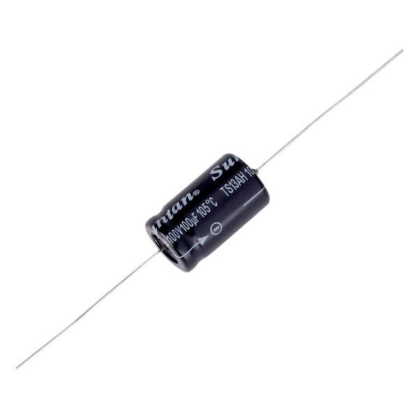 Suntan TS13AH2A101MSB000 Elektrolyt-Kondensator 100 µF 100V 20% (L x B) 22mm x 13mm