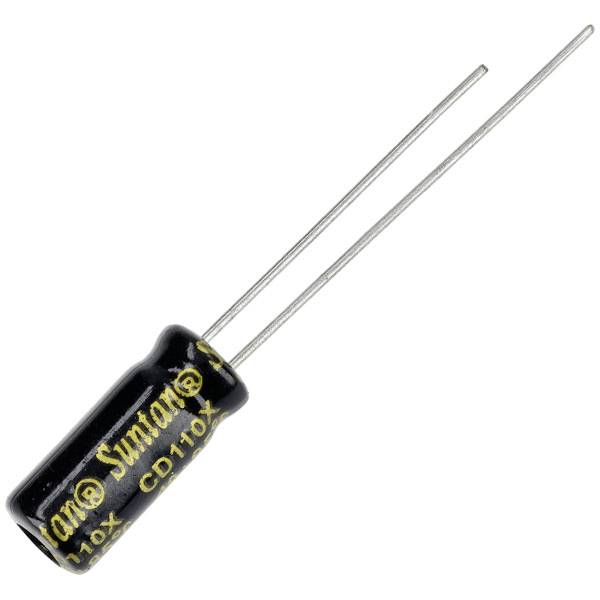 Suntan TS13DE1C101MSB030R Elektrolyt-Kondensator 2 mm 100 µF 16 V 20 % (L x B) 11 mm x 5 mm