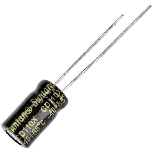 Suntan TS13DE1C221MSB0A0R Elektrolyt-Kondensator 2.5mm 220 µF 16V 20% (L x B) 11mm x 6.3mm
