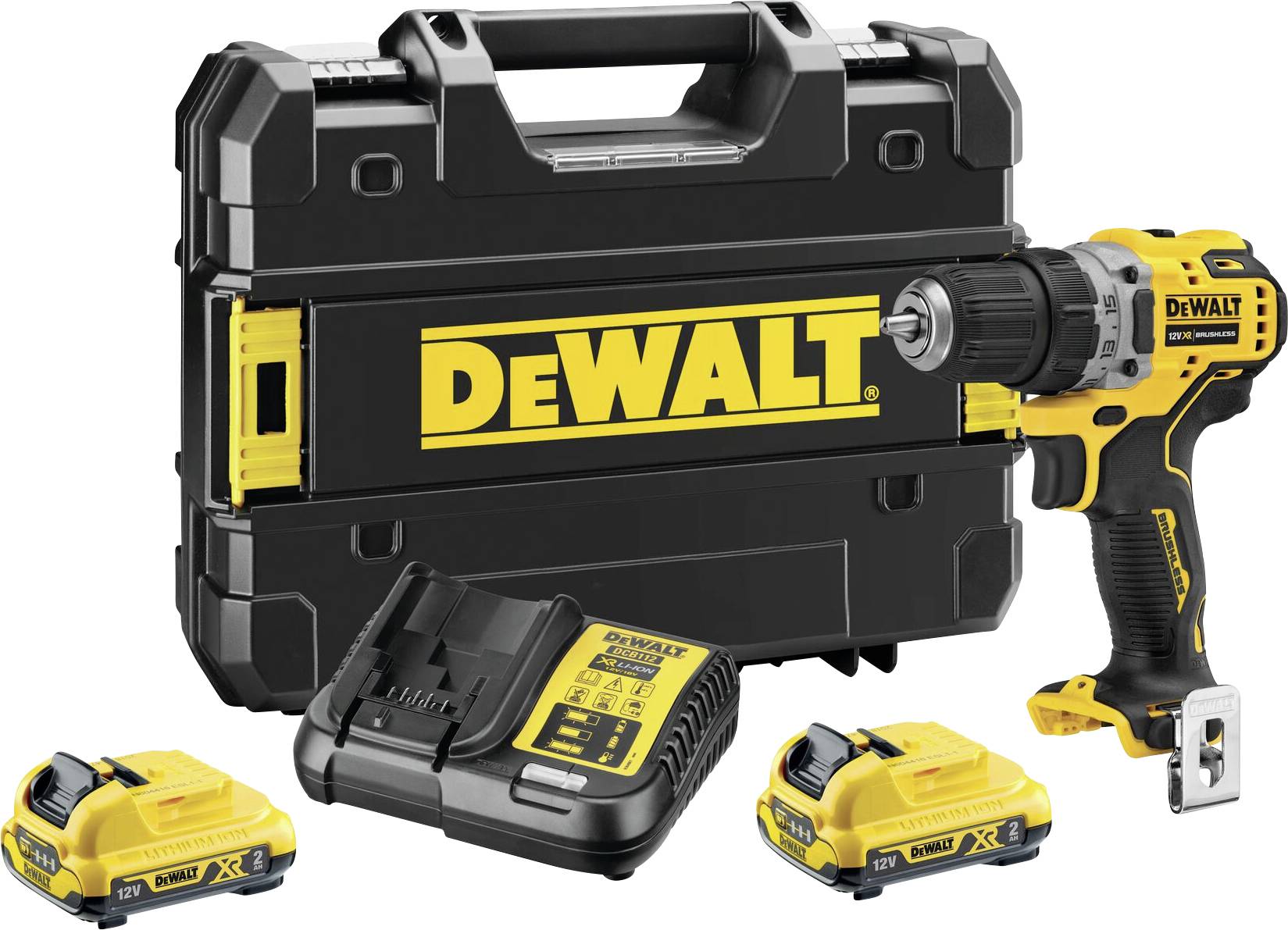 DEWALT DCD701D2-QW DCD701D2-QW Akku-Bohrschrauber