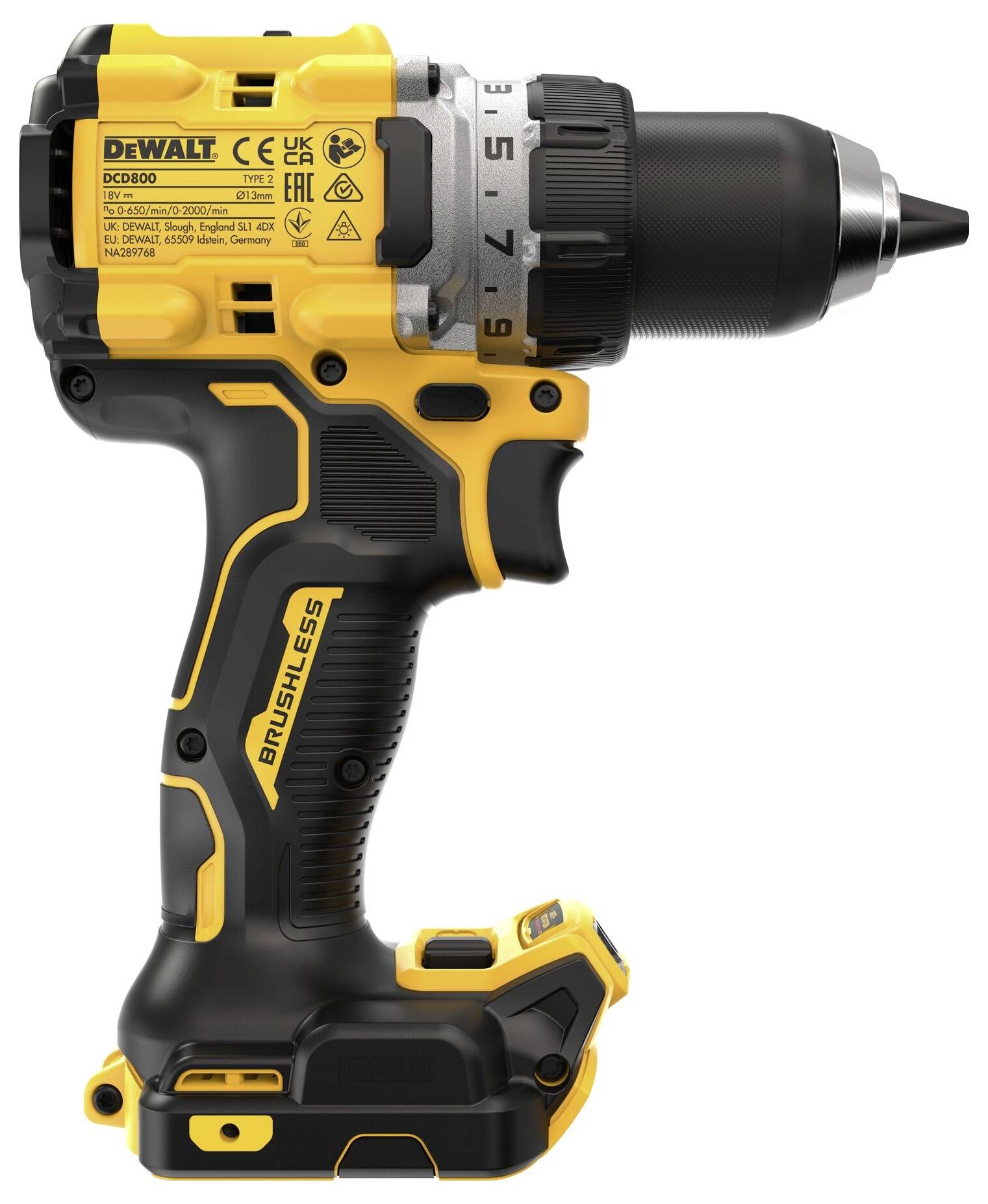 DEWALT DCD800NT-XJ DCD800NT-XJ Akku-Bohrschrauber