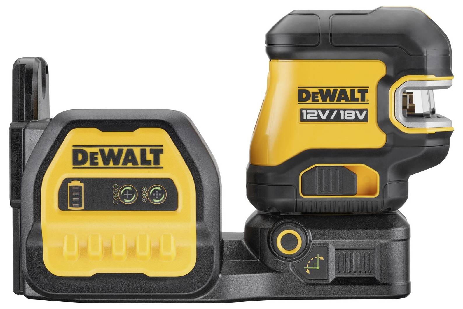 DEWALT DCE825D1G18-QW Kreuz und Punktlinienlaser