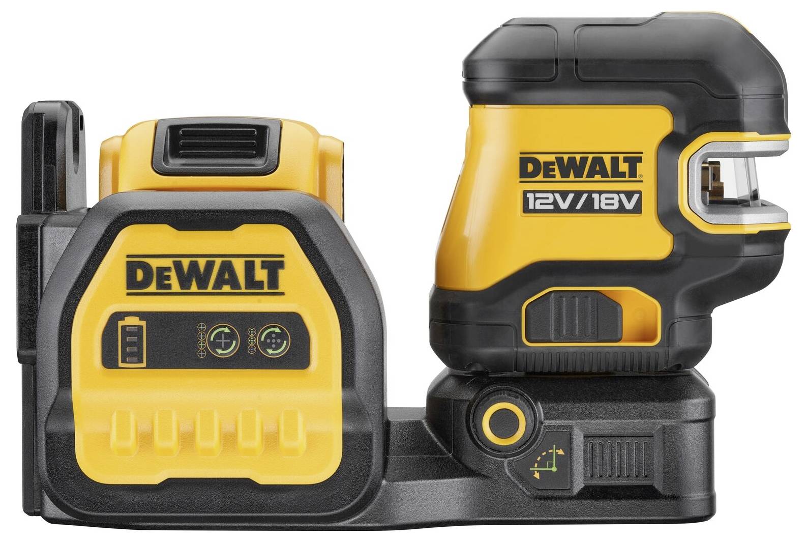 DEWALT DCE825D1G18-QW Kreuz und Punktlinienlaser