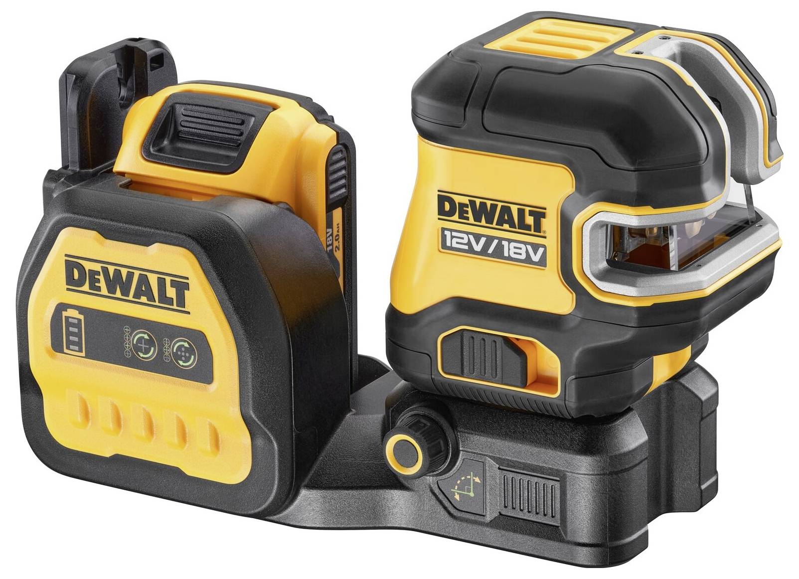 DEWALT DCE825D1G18-QW Kreuz und Punktlinienlaser