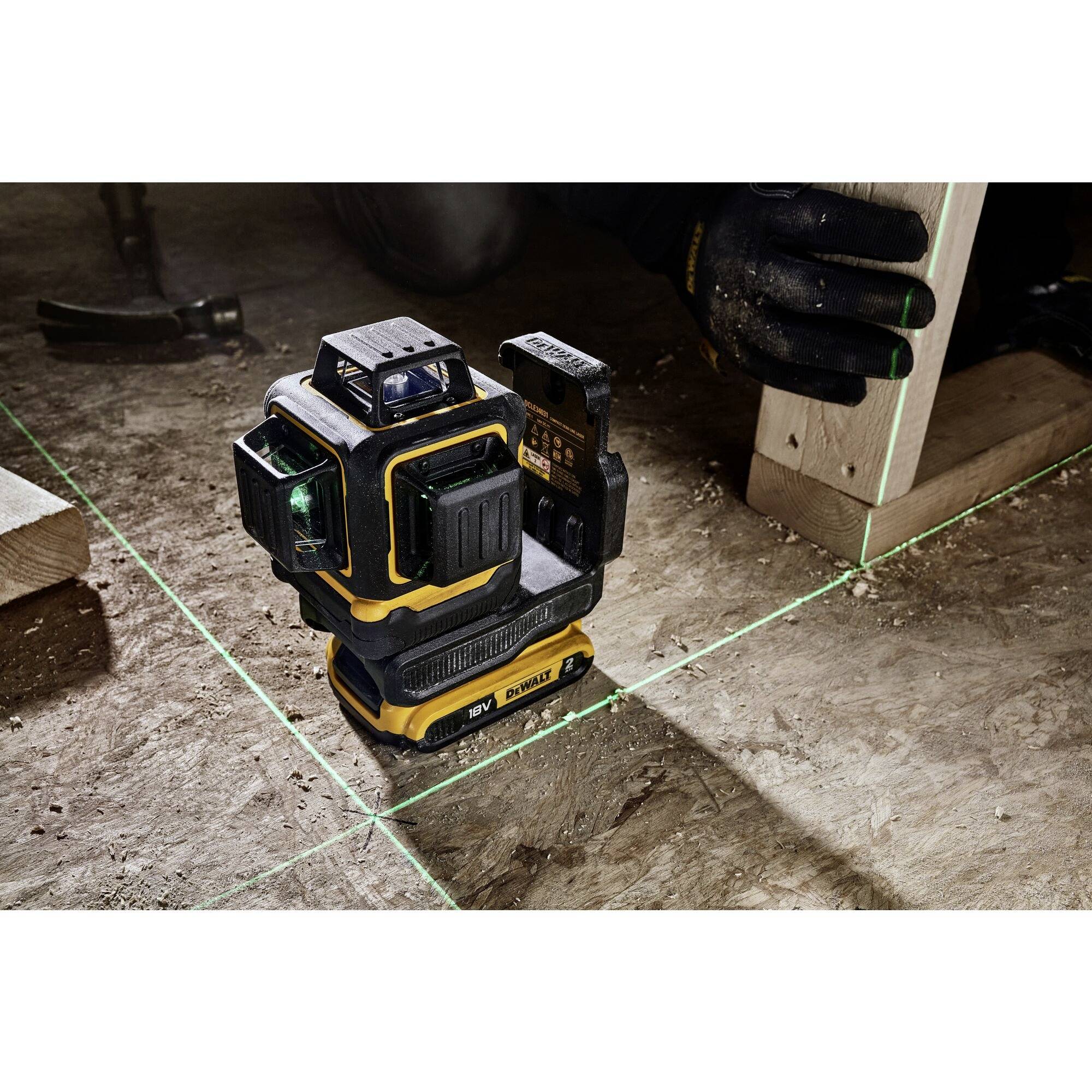 DEWALT DCLE34031D1-QW Linienlaser