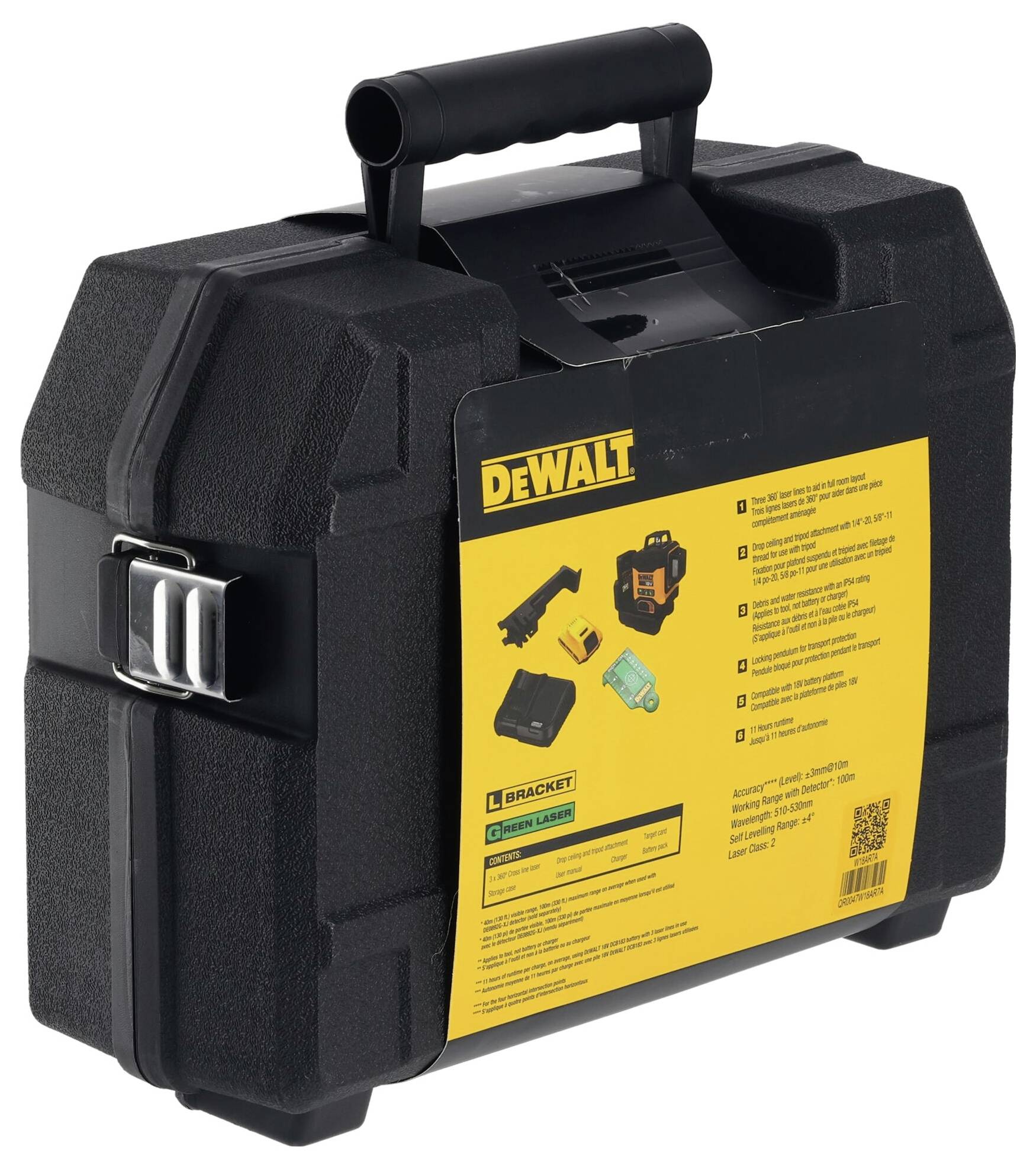 DEWALT DCLE34031D1-QW Linienlaser