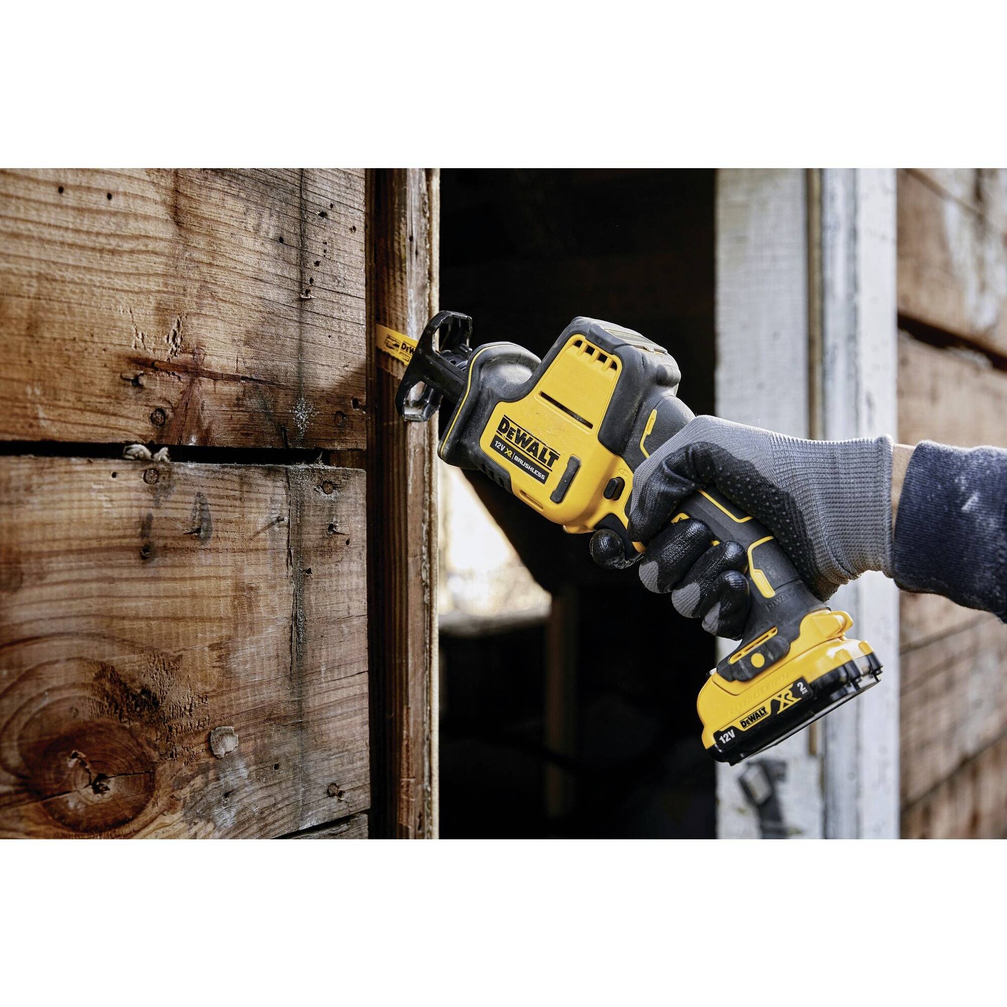 DEWALT Akku-Säbelsäge DCS312D2-QW