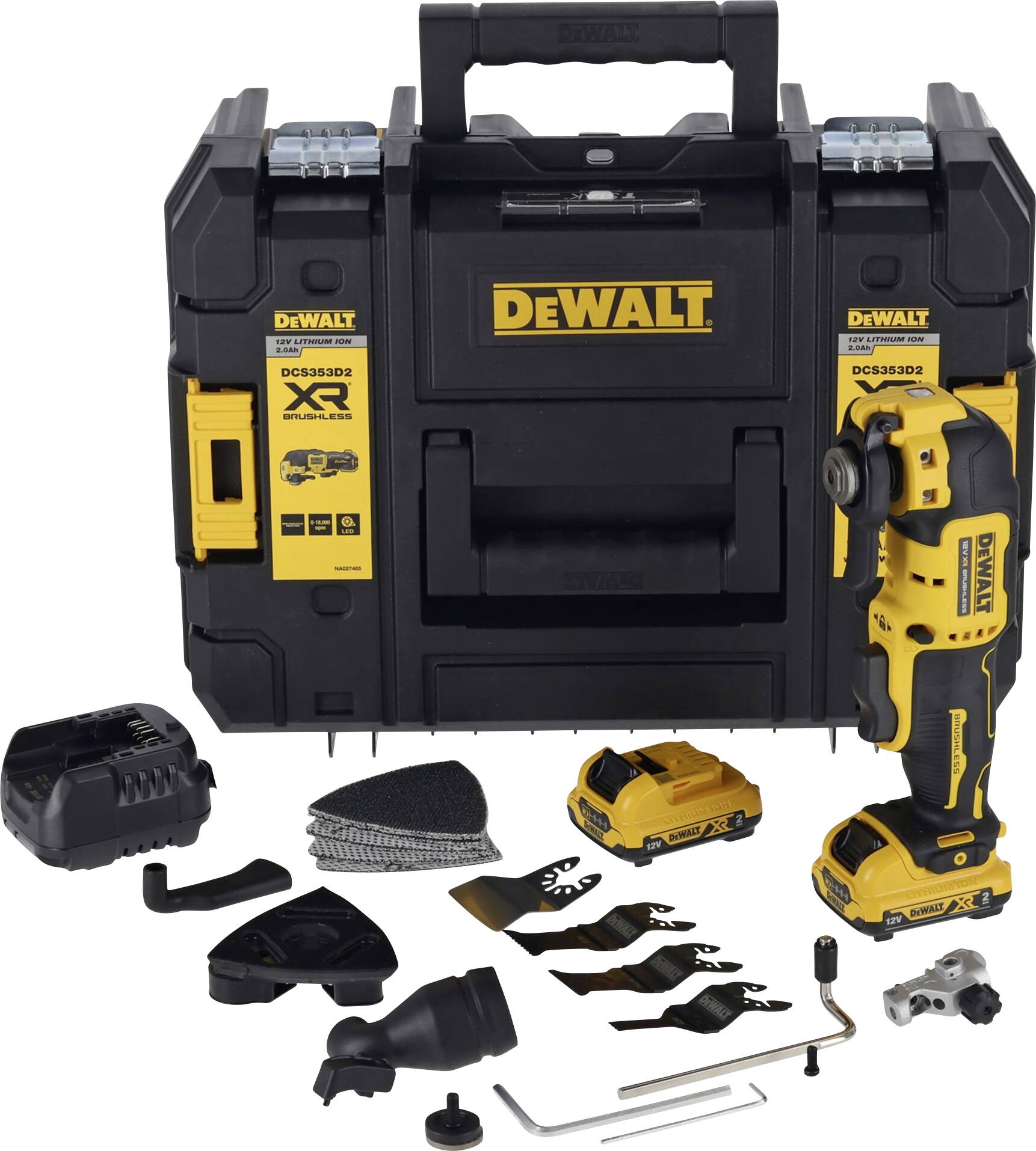 DEWALT DCS353D2-QW Akku-Multifunktionswerkzeug