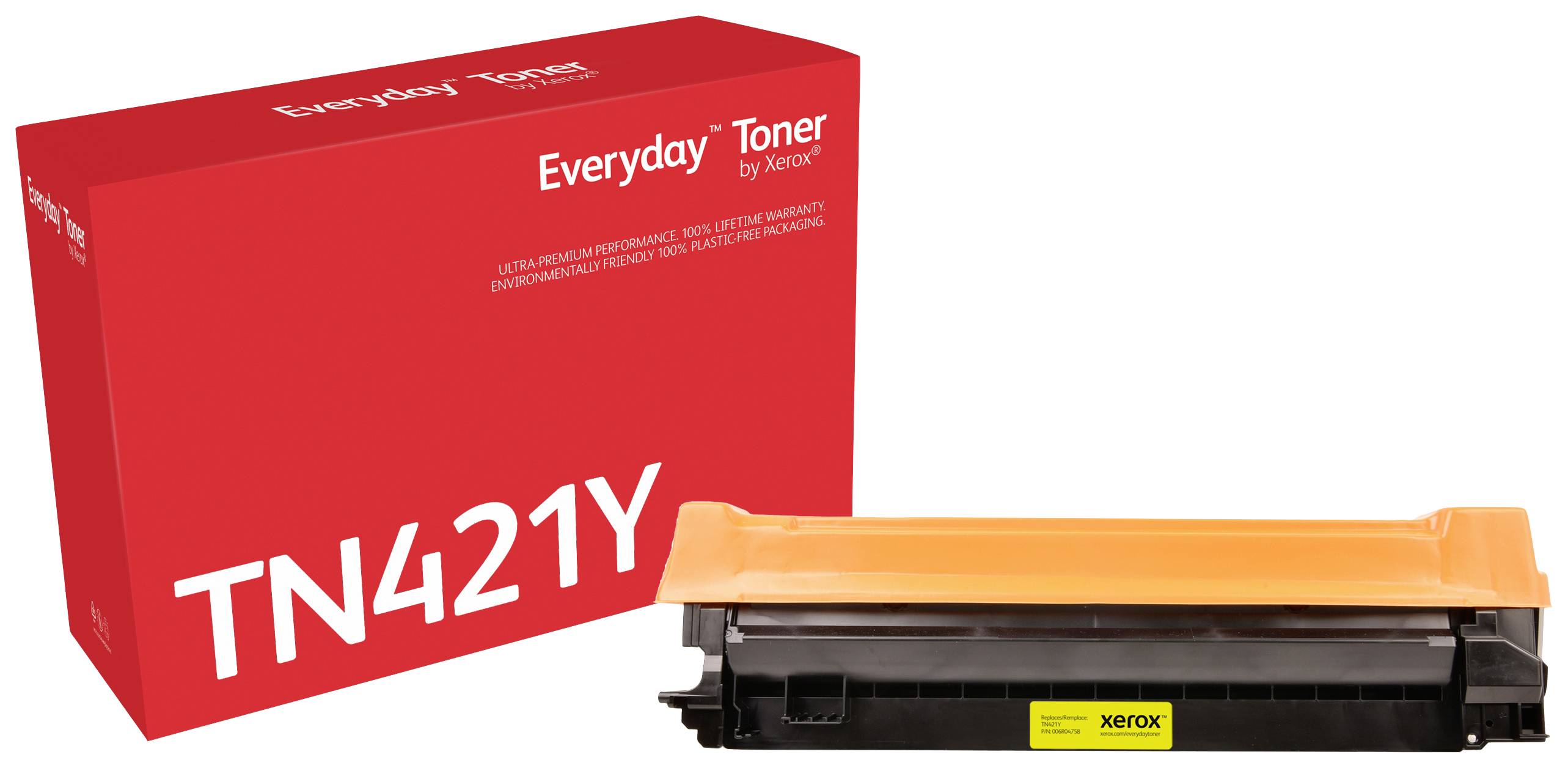 Xerox Toner ersetzt Brother TN-421Y Kompatibel Gelb 1800 Seiten Everyday™ 006R04758