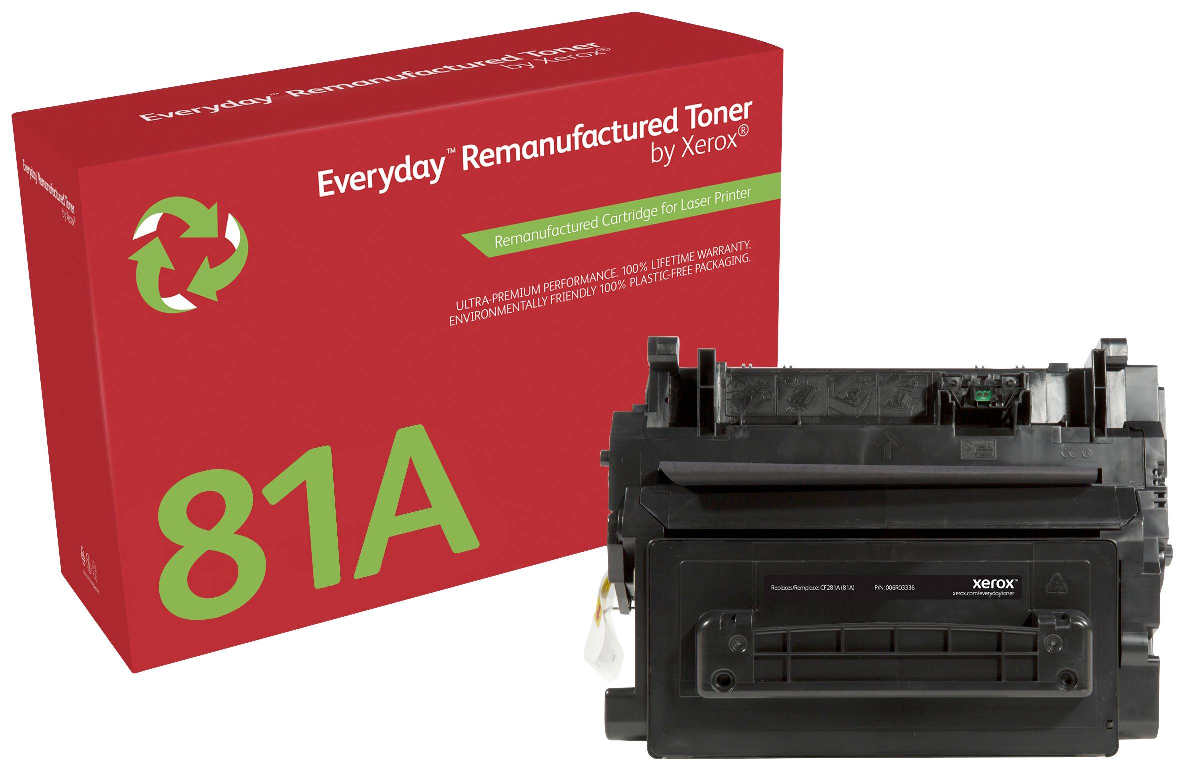 Xerox Toner ersetzt HP HP 81A (CF281A) Kompatibel Schwarz 10500 Seiten Everyday™ Remanufactured 006R03336