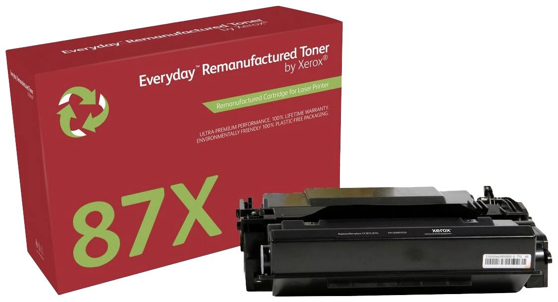 Xerox Toner ersetzt HP HP 87X (CF287X) Kompatibel Schwarz 18000 Seiten Everyday™ Remanufactured 006R03550