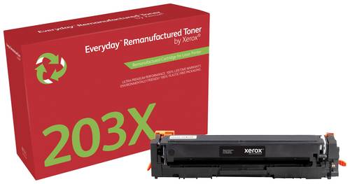 Xerox Everyday™ Remanufactured Toner Einzel-Modul ersetzt HP HP 203X (CF540X) Schwarz 3200 Seiten