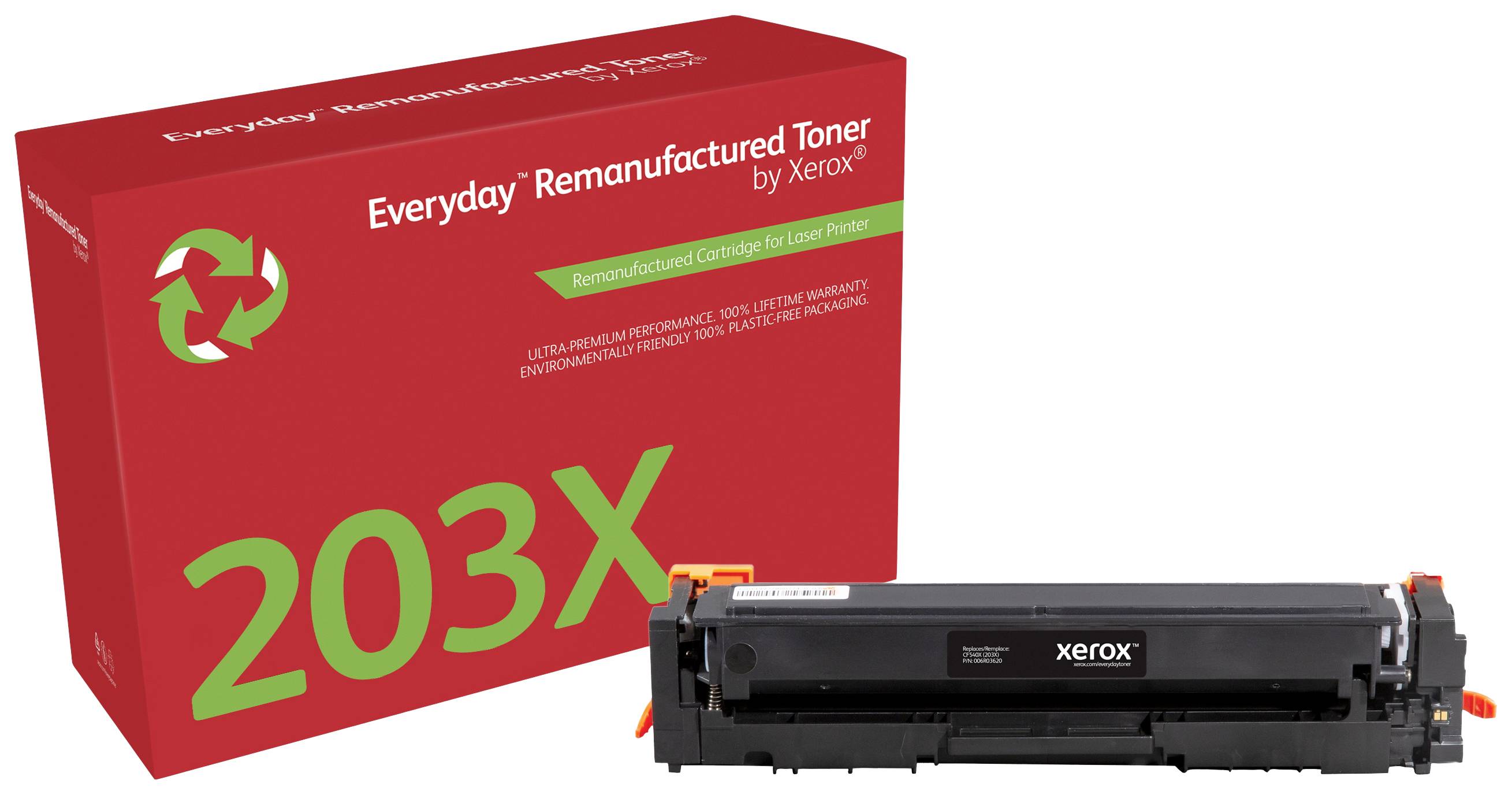 Xerox Toner ersetzt HP HP 203X (CF540X) Kompatibel Schwarz 3200 Seiten Everyday™ Remanufactured 006R03620