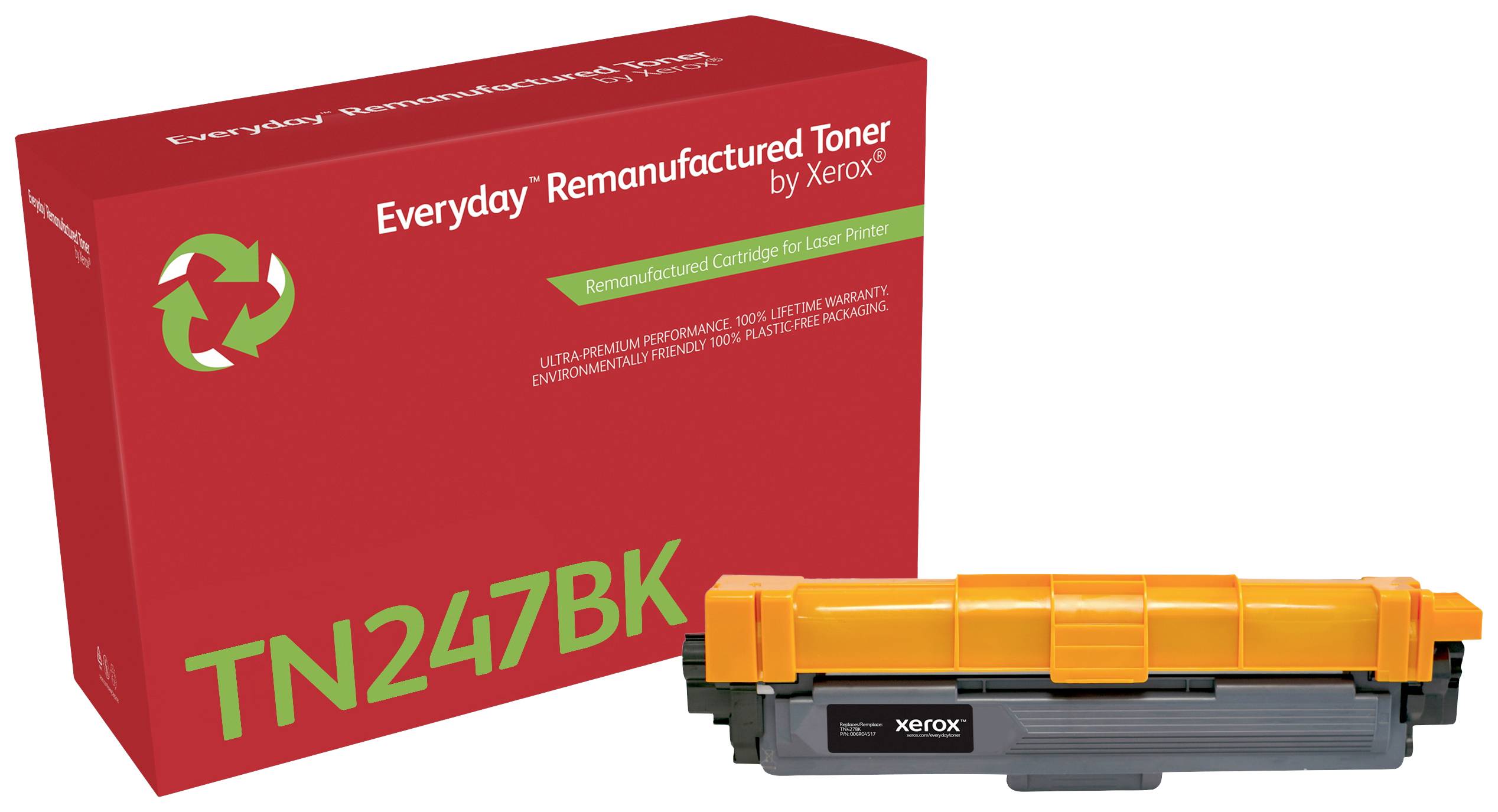 Xerox Toner ersetzt Brother Brother TN247BK Kompatibel Schwarz 3000 Seiten Everyday™ Remanufactured 006R04517