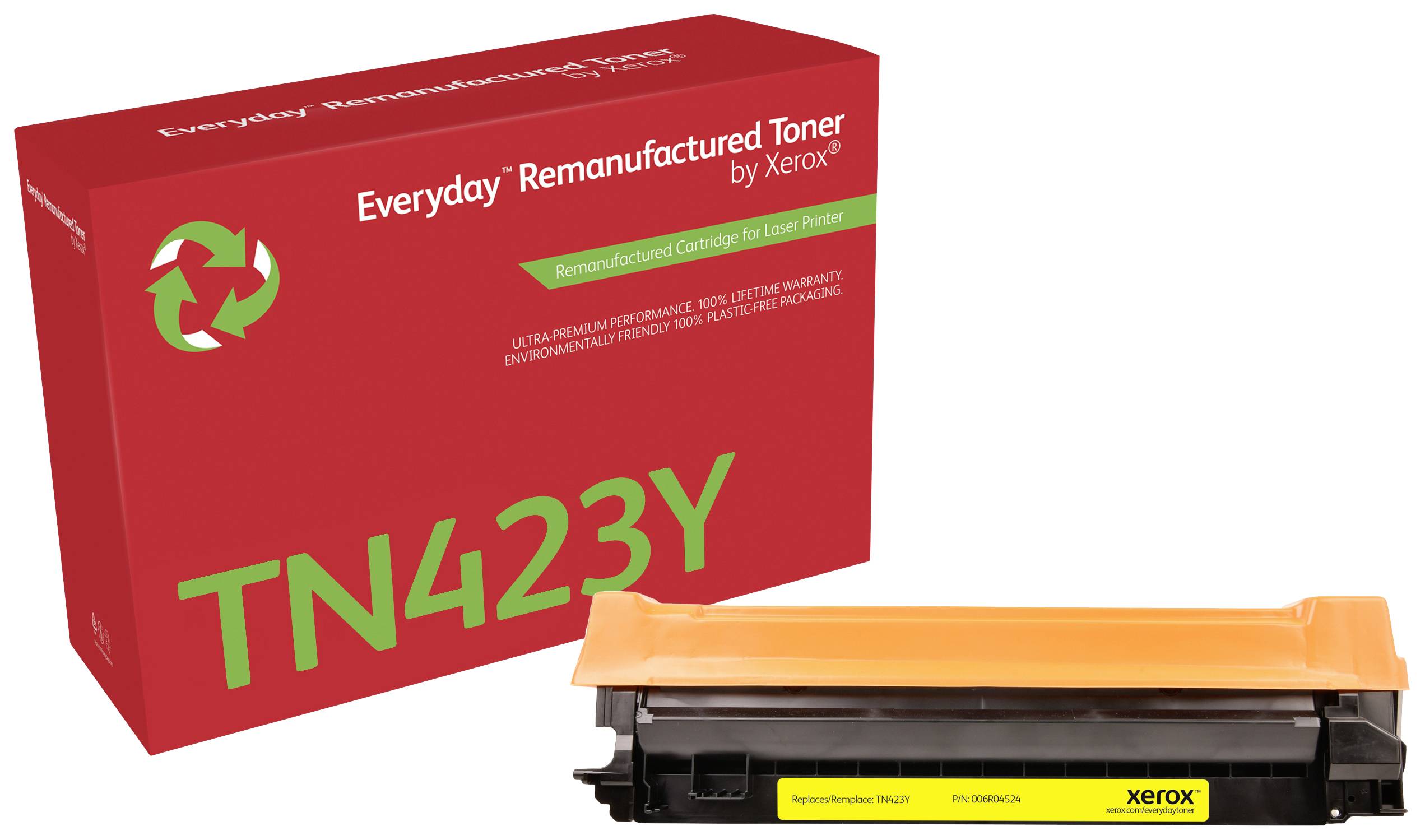 Xerox Toner ersetzt Brother Brother TN423Y Kompatibel Gelb 4000 Seiten Everyday™ Remanufactured 006R04524