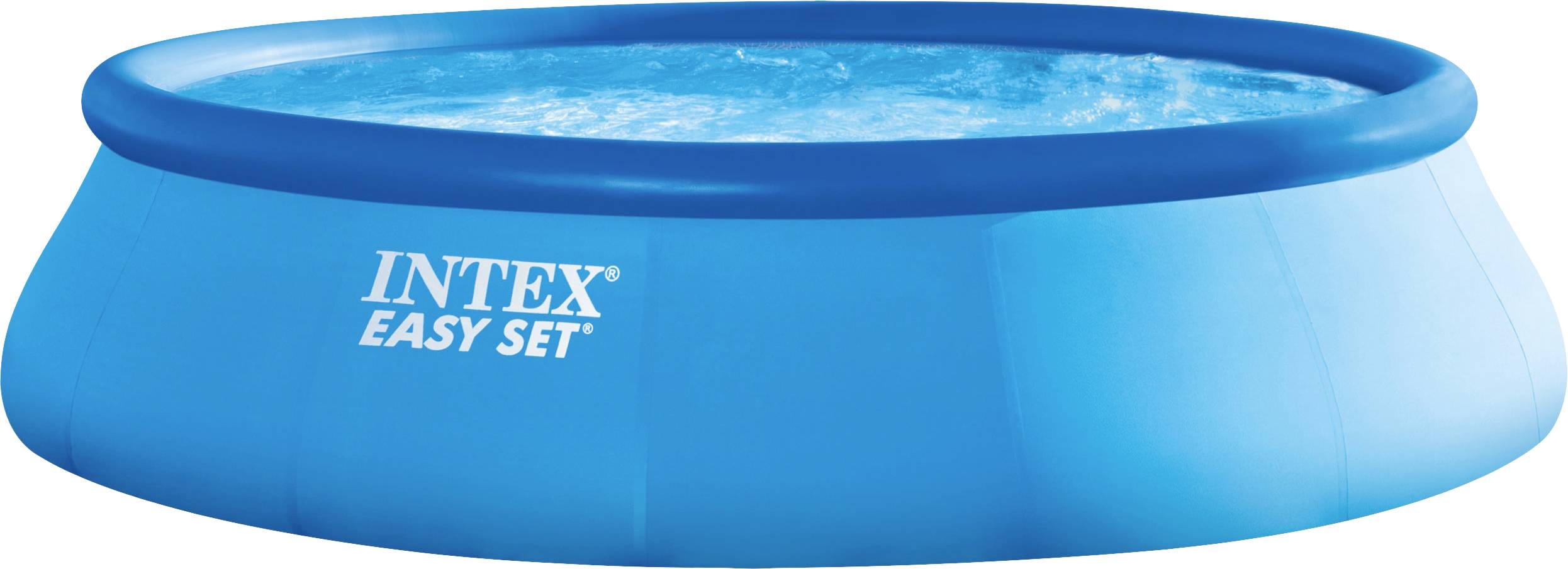 Intex 28132GN Easy Pool (Aufblasring) 5621l (Ø x H) 366cm x 76cm inkl. Filterpumpe, inkl. Leiter