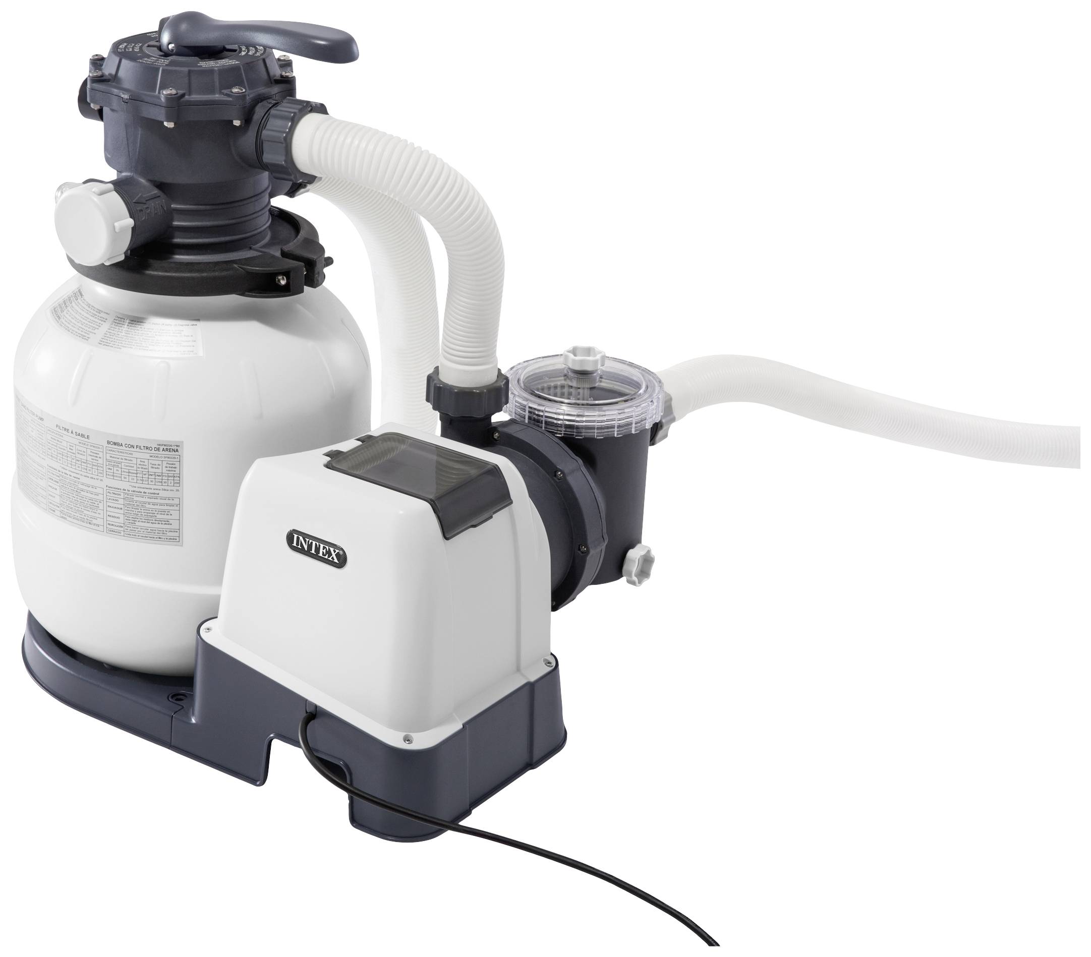 Intex 26646GS Sandfilter Poolpumpe SX2100 Sandfilteranlage