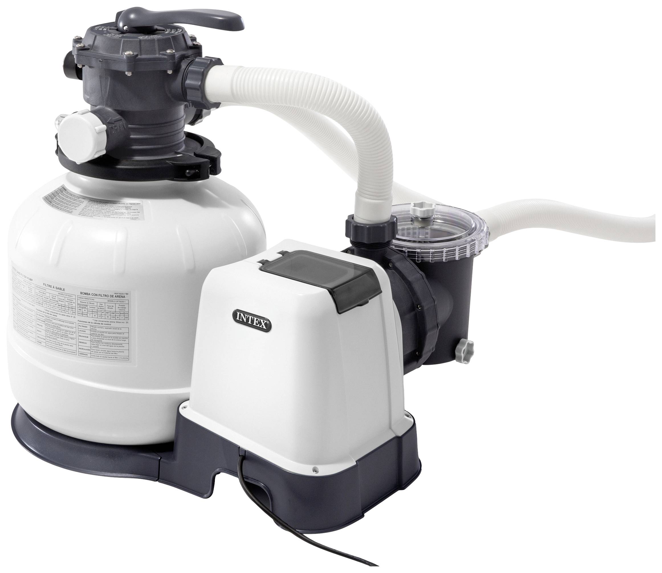Intex 26648GS Sandfilter Poolpumpe SX2800 Sandfilteranlage