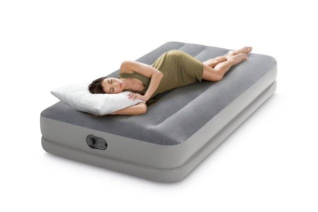 Intex 64112 TWIN DURA-BEAM PRESTIGE AIRBED W/FASTFILL USB PUMP Luftbett (L x B x H) 1910 x 990 x 30