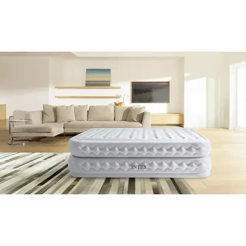 Intex 64488ND TWIN SUPREME AIR-FLOW AIRBED WITH FIBER-TECH RP (L x B x H) 191 x 99 x 51cm Weiß Intex 64488ND TWIN SUPREME AIR-FLOW AIRBED WITH FIBER-TECH RP (L x B x H) 191 x 99 x 51cm Weiß
