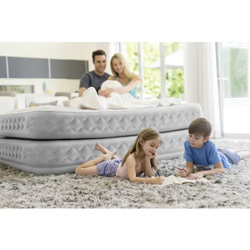 Intex 64488ND TWIN SUPREME AIR-FLOW AIRBED WITH FIBER-TECH RP (L x B x H) 191 x 99 x 51 cm Weiß Intex 64488ND TWIN SUPREME AIR-FLOW AIRBED WITH FIBER-TECH RP (L x B x H) 191 x 99 x 51 cm Weiß