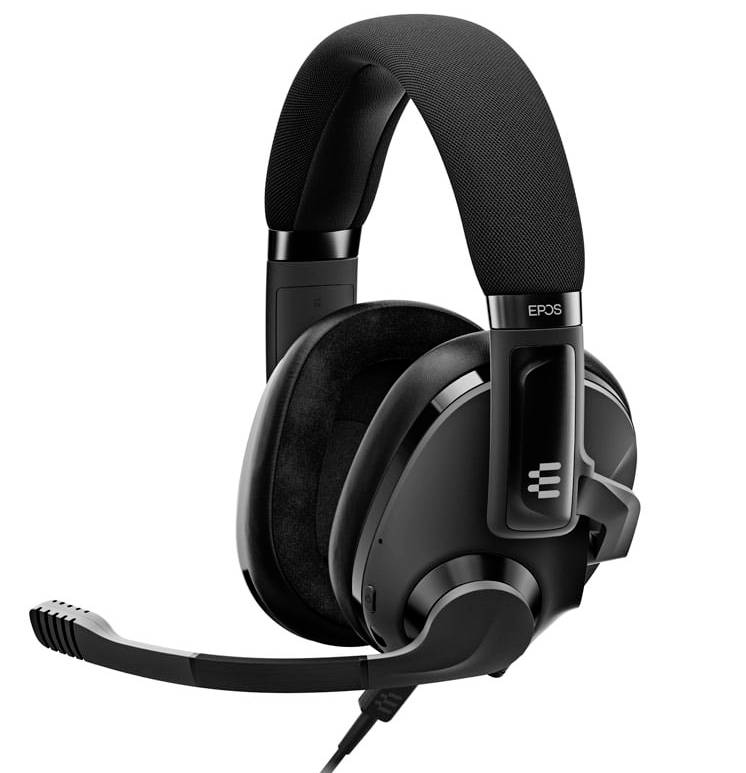 EPOS EPOS H3 Hybrid On Ear Headset kabelgebunden Stereo Schwarz Mikrofon-Stummschaltung Gaming