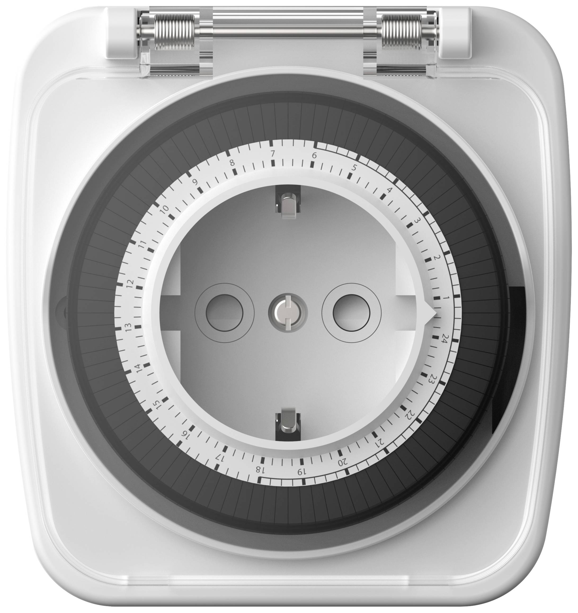 Ansmann 1260-0013 Zeitschaltuhr analog Tagesprogramm 3680W IP44