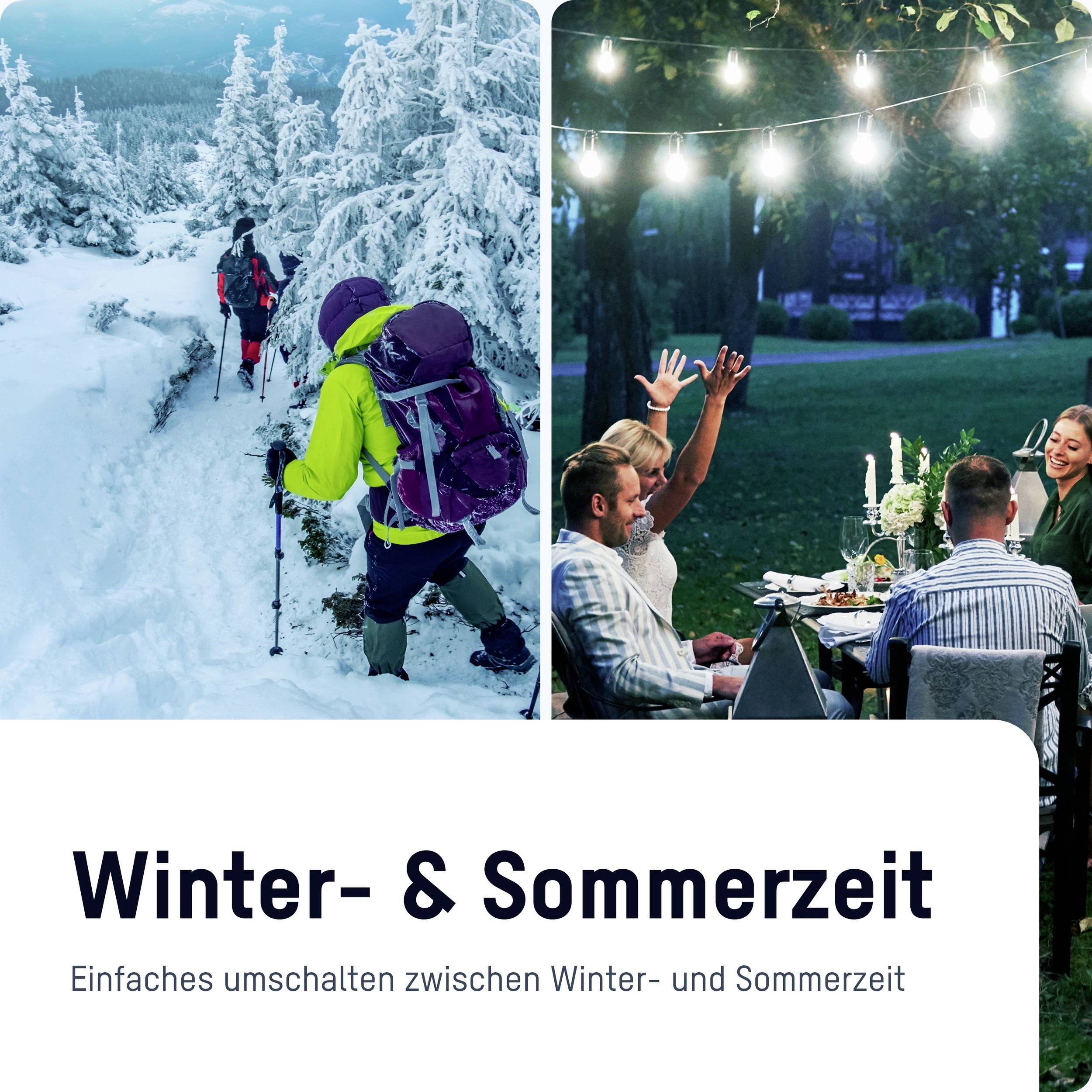 Ansmann 1260-0011 Zeitschaltuhr digital Tagesprogramm, Wochenprogramm 3680W Zufallsfunktion, Sommer-/Winterzeitumstellung