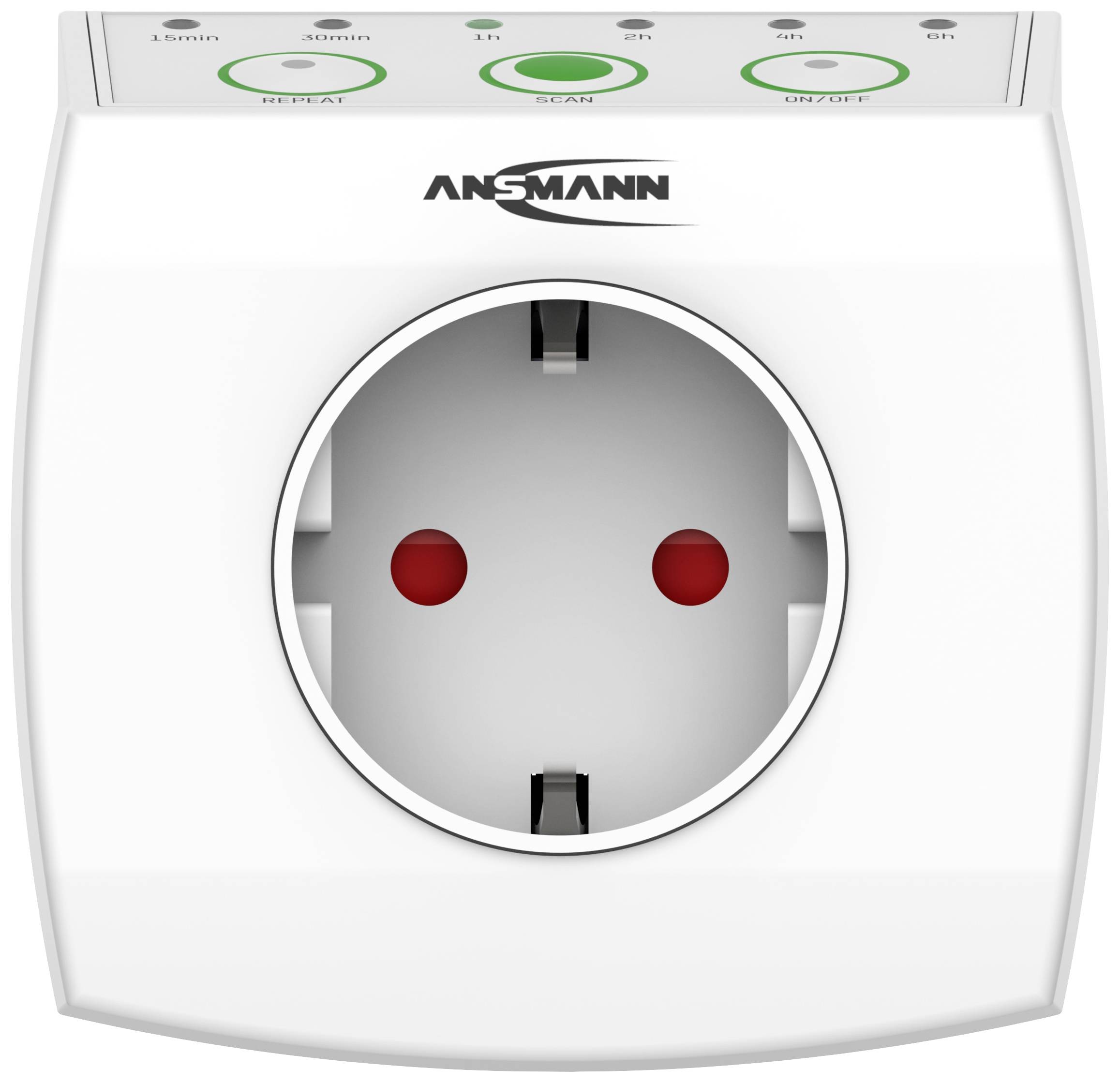 Ansmann 1260-0010 Countdown Timer digital 3680W IP20 Countdown-Funktion