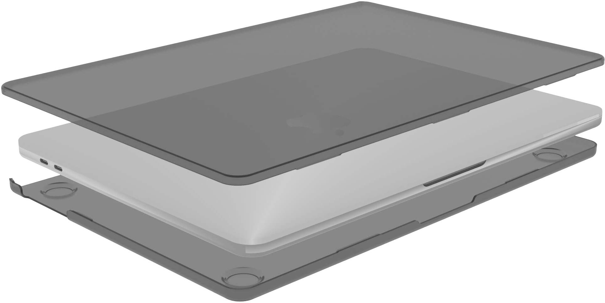 Case-Mate Notebook Hülle Snap-On Passend für maximal: 38,9cm (15,3") Grau (transparent)