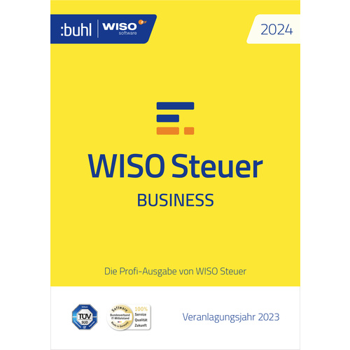 WISO Steuer-Business 2024 Vollversion, 1 Lizenz Windows Steuer-Software