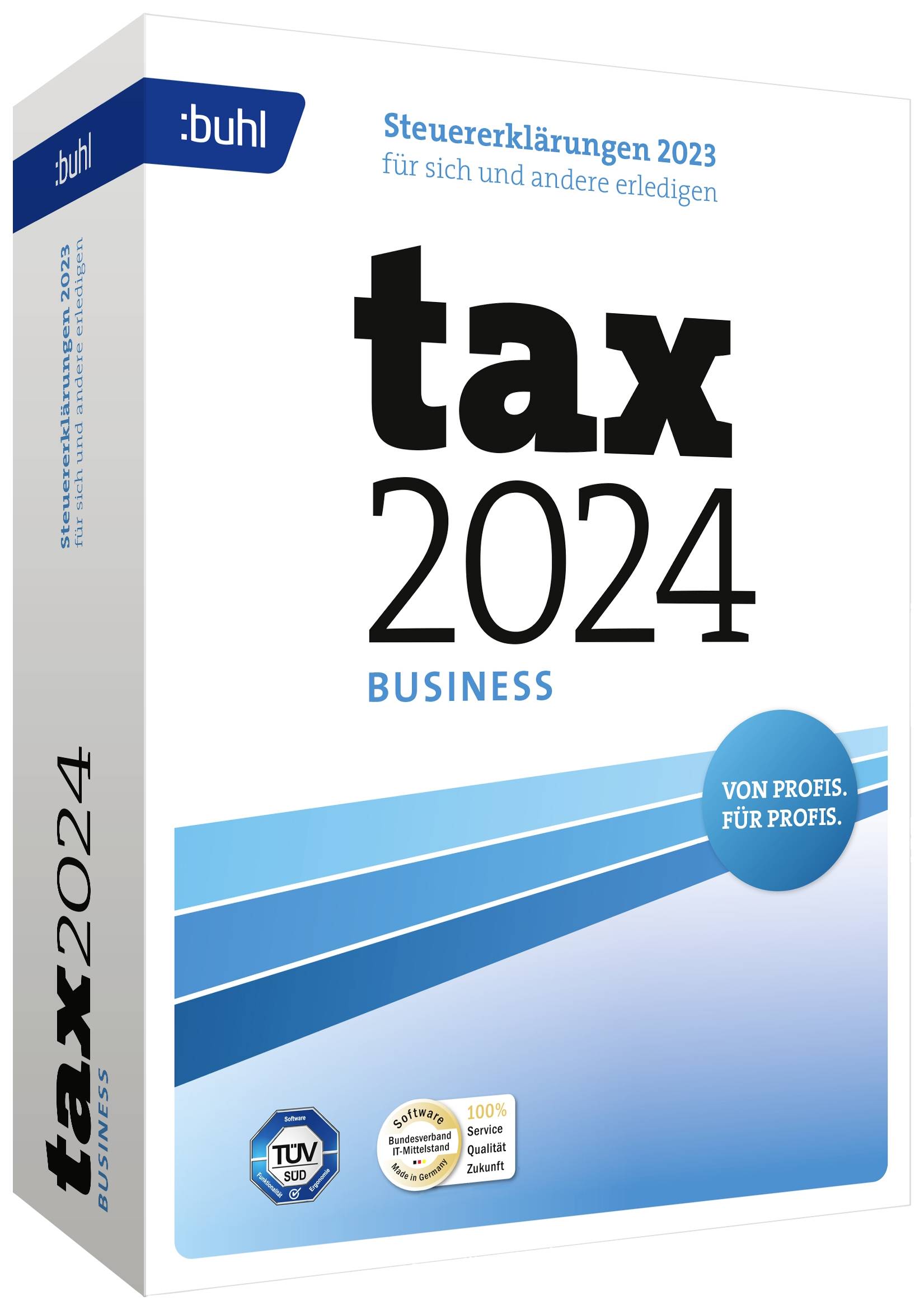 WISO tax 2024 Business Vollversion, 1 Lizenz Windows Steuer-Software
