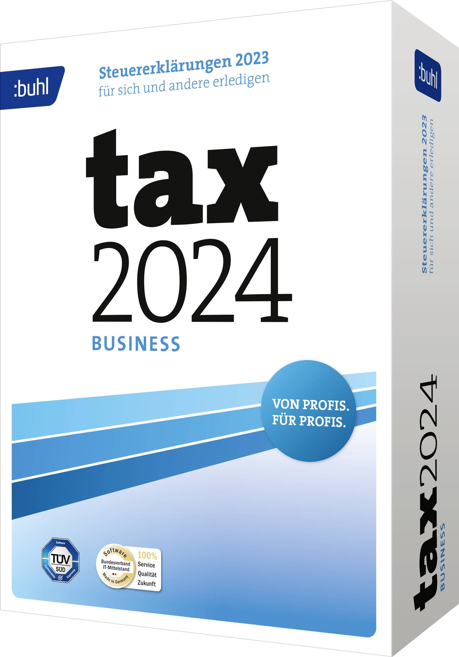 WISO tax 2024 Business Vollversion, 1 Lizenz Windows Steuer-Software