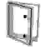 Fibox PW 403409 T Sichtfenster Deckel Transparent, Doppelbart, UV-beständig (L x B x H) 88 x 346 x 394mm Polycarbonat Grau 1St.
