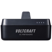 VOLTCRAFT VC-PBP3040PD Powerbank 4500 mAh USB PD Li-Ion Schwarz (matt) Statusanzeige VOLTCRAFT VC-PBP3040PD Powerbank 4500 mAh USB PD Li-Ion Schwarz (matt) Statusanzeige