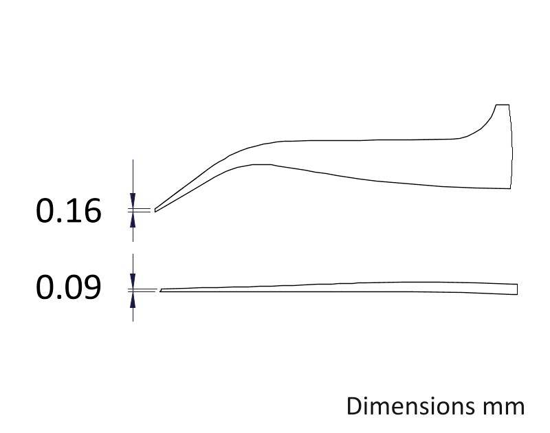 Ideal Tek 7.SA.0.IT Präzisionspinzette 1 Stück 7 120mm