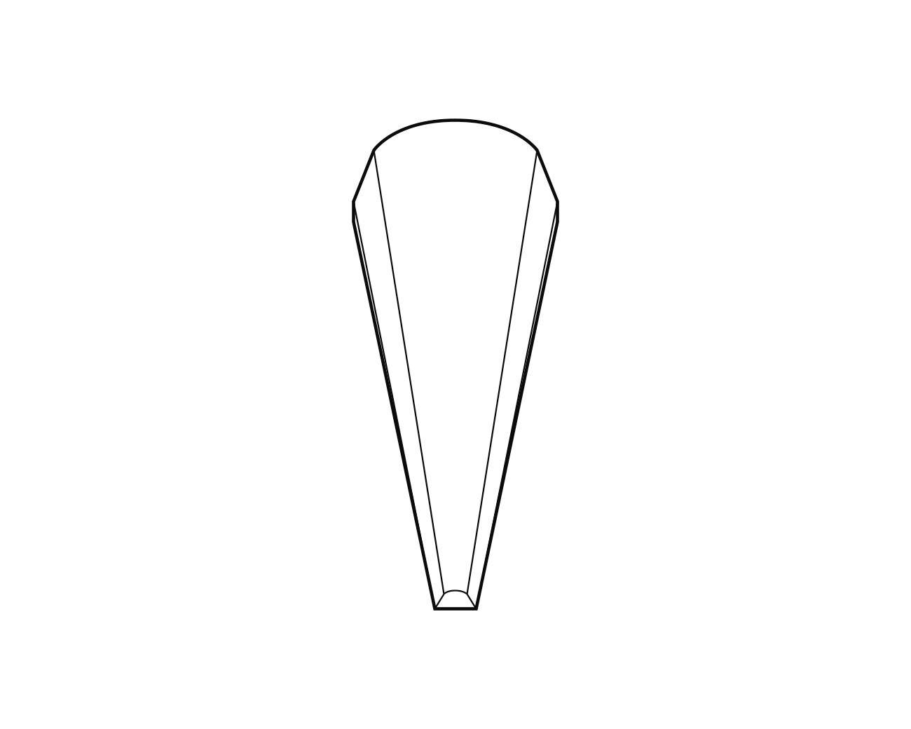 Ideal Tek AA.SA.6.IT Boley Pinzette 1 Stück AA 130mm