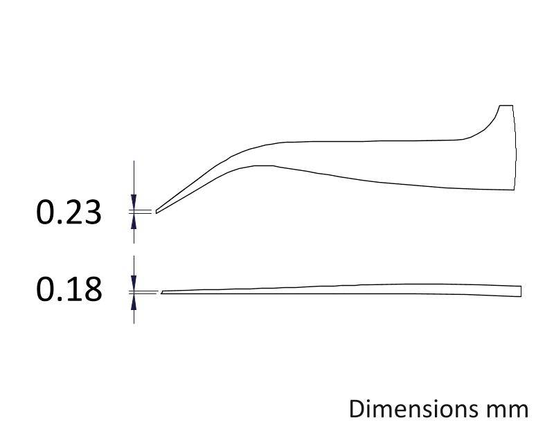 Ideal Tek 7X.SA.1.IT Kreuz-Pinzette 1 Stück 7X 115mm